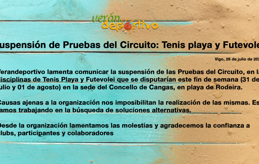 tenis playa y futevolei de cangas